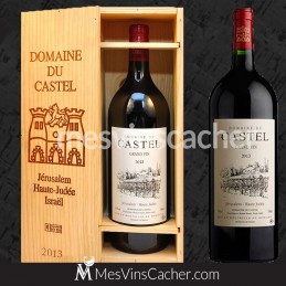 Magnum Grand Vin du Castel 2013 en Plumiers Bois 