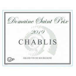 Chablis Domaine Bersan Saint Prix 2019