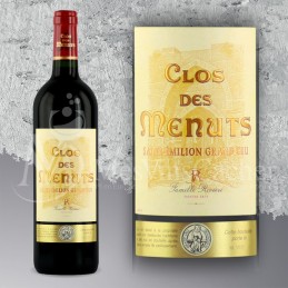 Magnum Saint Emilion Grand Cru Château Clos des Menuts 2015 Médaille d'Or Paris 2018