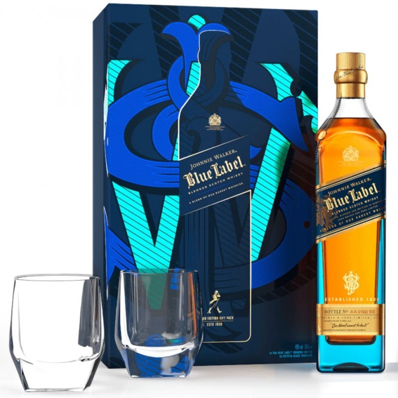 Coffret Whisky Johnnie Walker Black Label