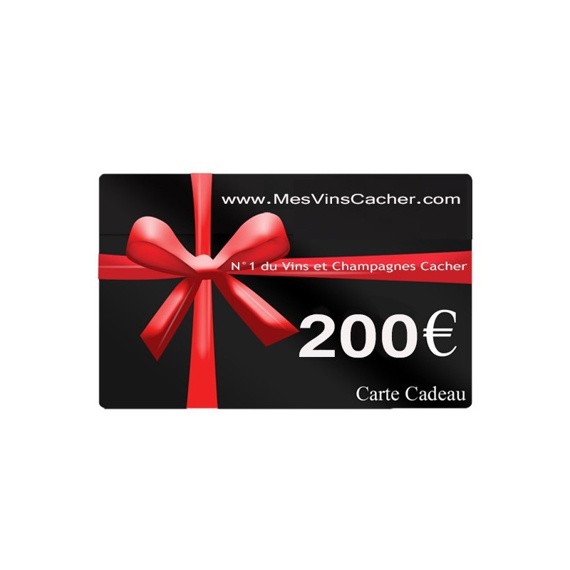 Carte Cadeau 200€