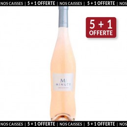 Côtes de Provence Rosé M minuty 2022 (5+1 offerte)